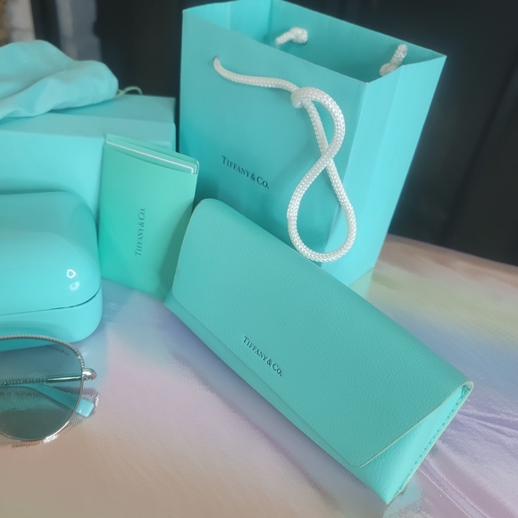 Tiffany & Co. Blue Sunglasses and Accessories Set - Picture 8 of 16
